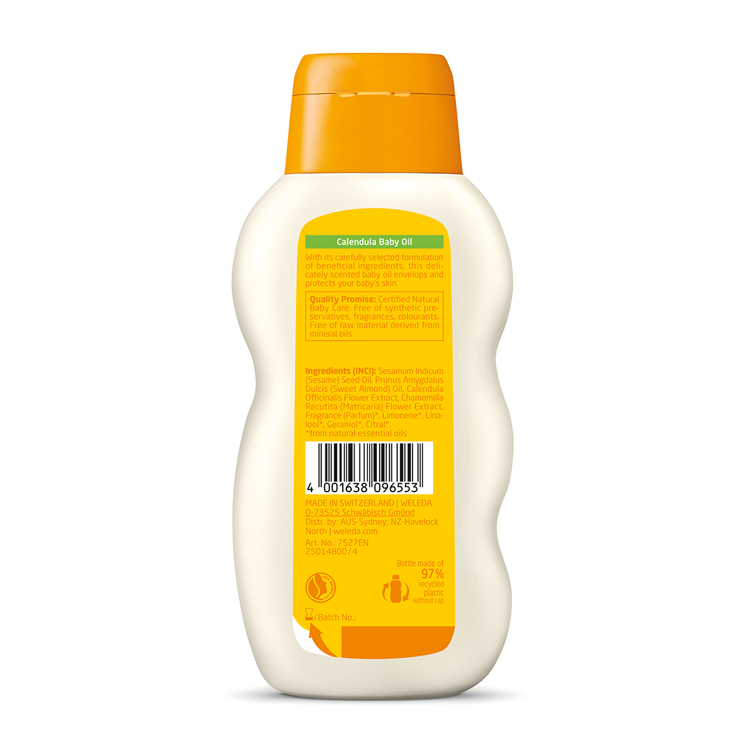 Calendula Baby Oil 200ml